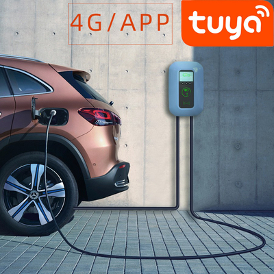 22KW CCS 타이어 2 벽에 장착 된 AC 유럽 표준 충전 스테이션