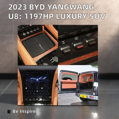 2023 BYD 양완 U8 럭셔리 오프로드 레인지 확장 하이브리드 SUV EV 에너지 전기 자동차