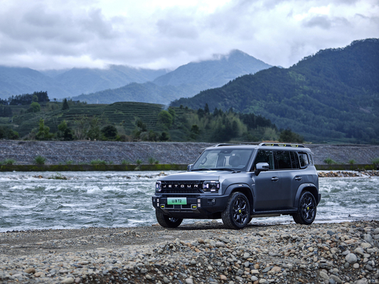 쉐리 제토어 트래블러 T2의 2024 오프로드 운전 PHEV SUV 하이브리드 에너지 기술
